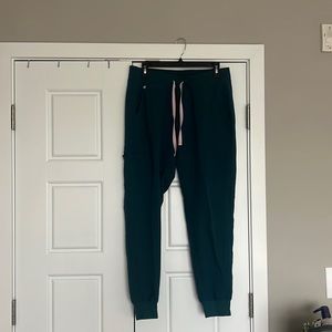 Figs Zamora Jogger Scrub Pants size medium in Caribbean blue